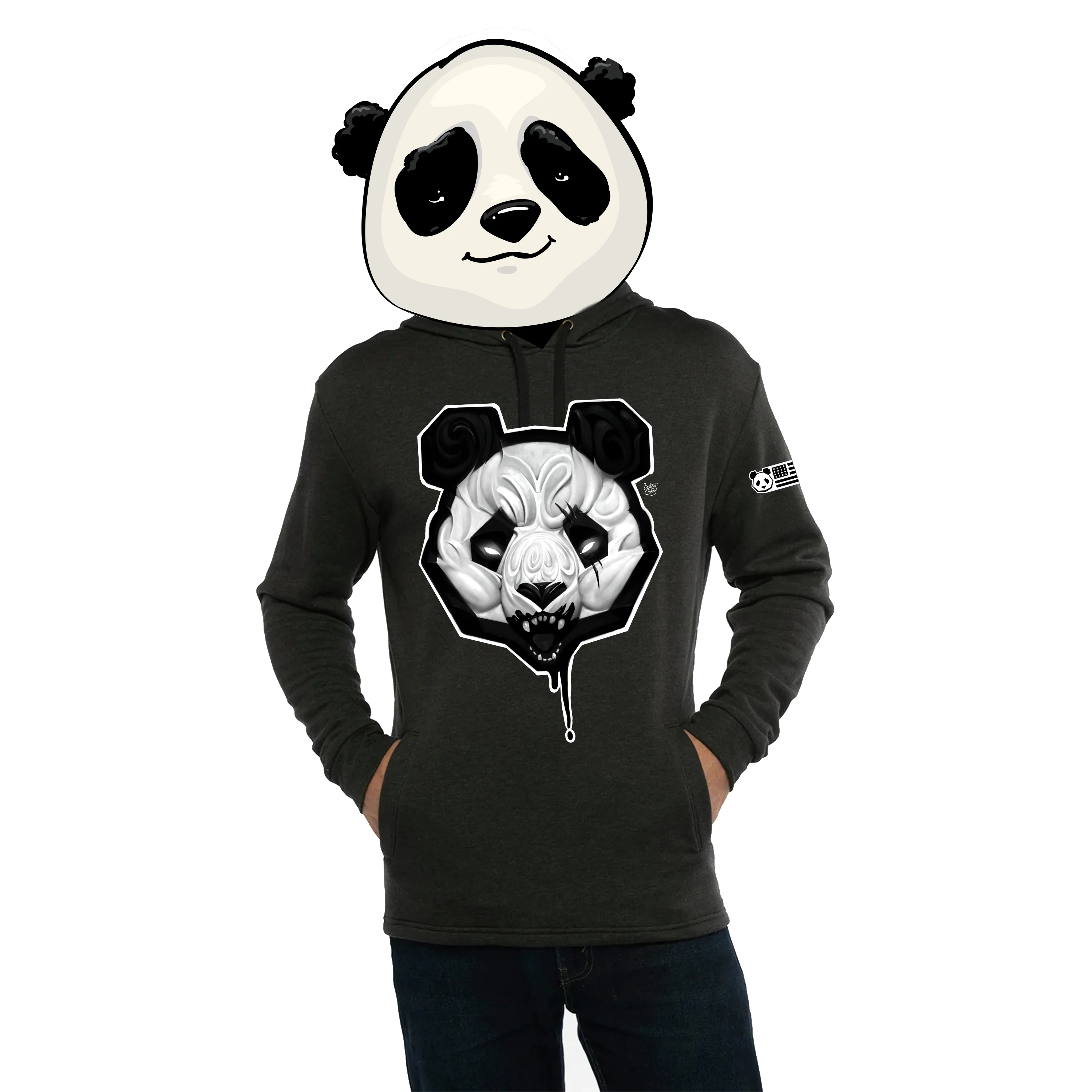 ALL NEW Panda Scary Hoodie