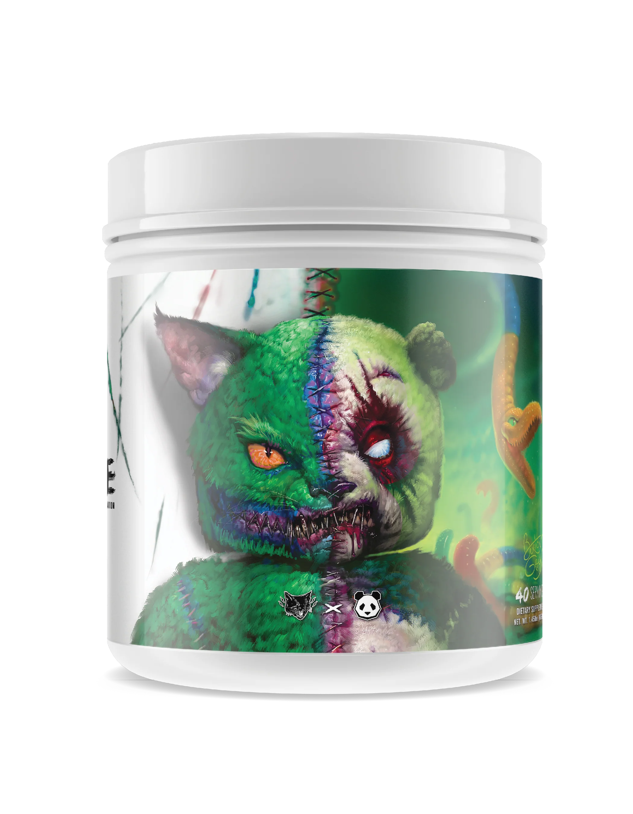 All New! PANDA vs Black Magic - SAVAGE Pre Workout (Sour Gummy Candy)